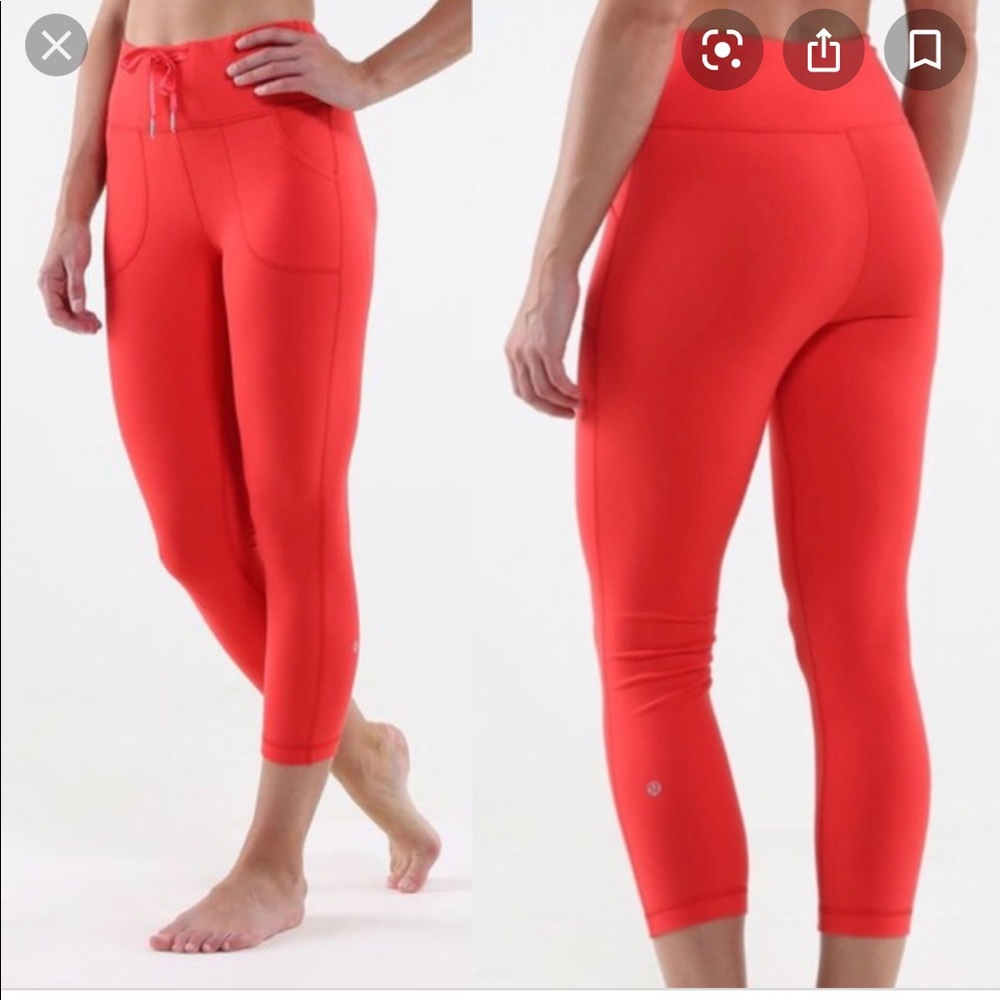 Lululemon skinny will high waisted legging